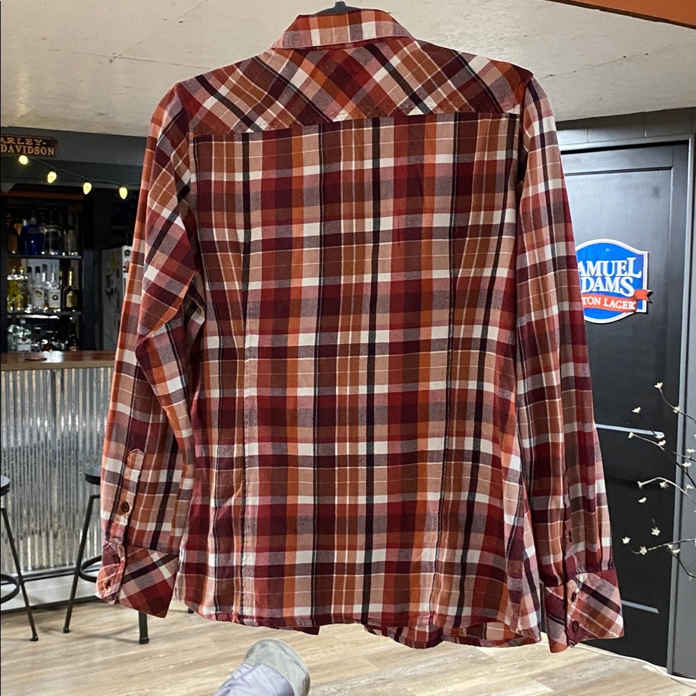 Pendleton Multicolor Plaid Button-Down Shirt - image 3